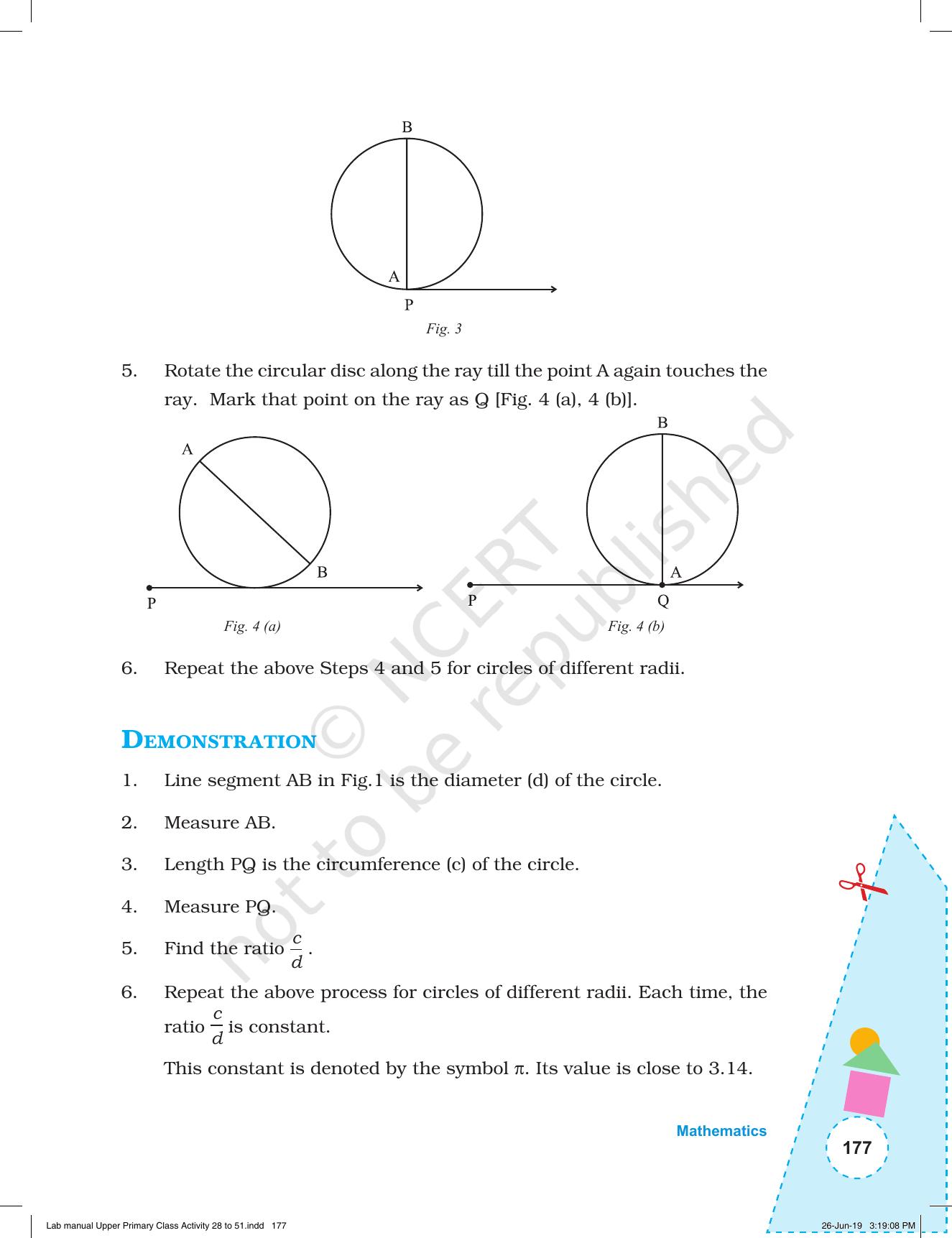 NCERT Laboratory Manuals for Class VI to VIII: Mathematics - Activities for VI to VIII (28- 51) - Page 49