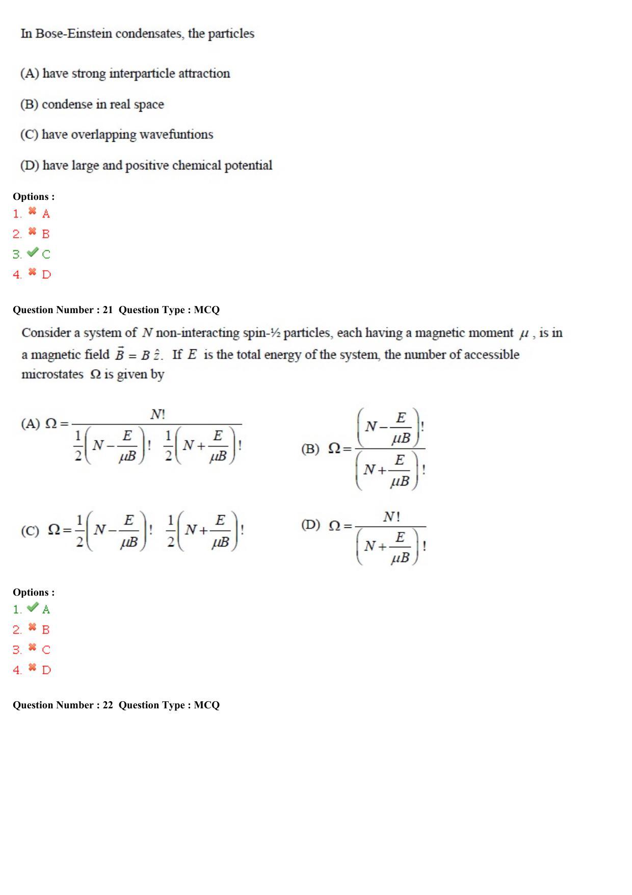GATE 2015 Physics (PH) Question Paper with Answer Key - Page 8