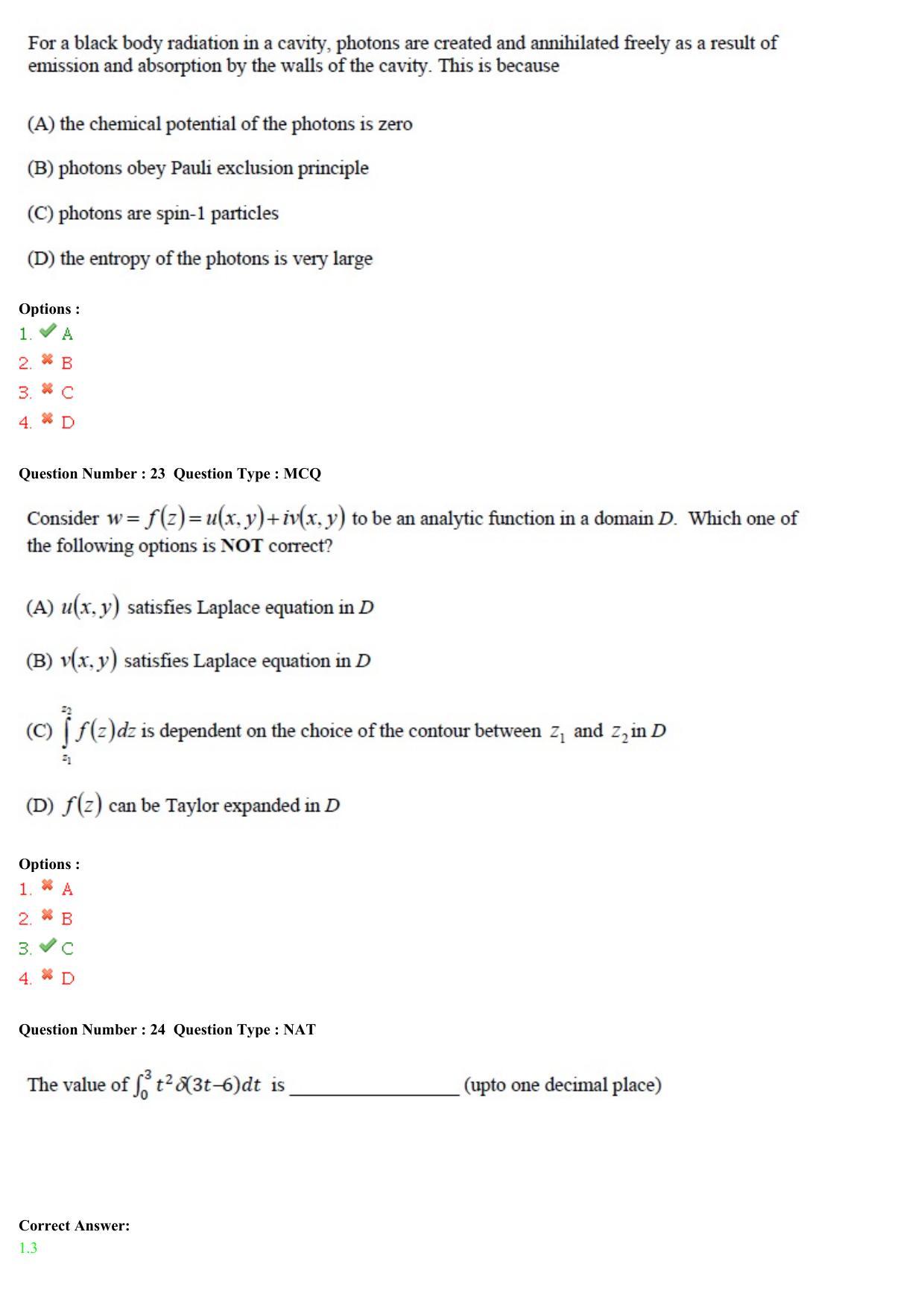 GATE 2015 Physics (PH) Question Paper with Answer Key - Page 9