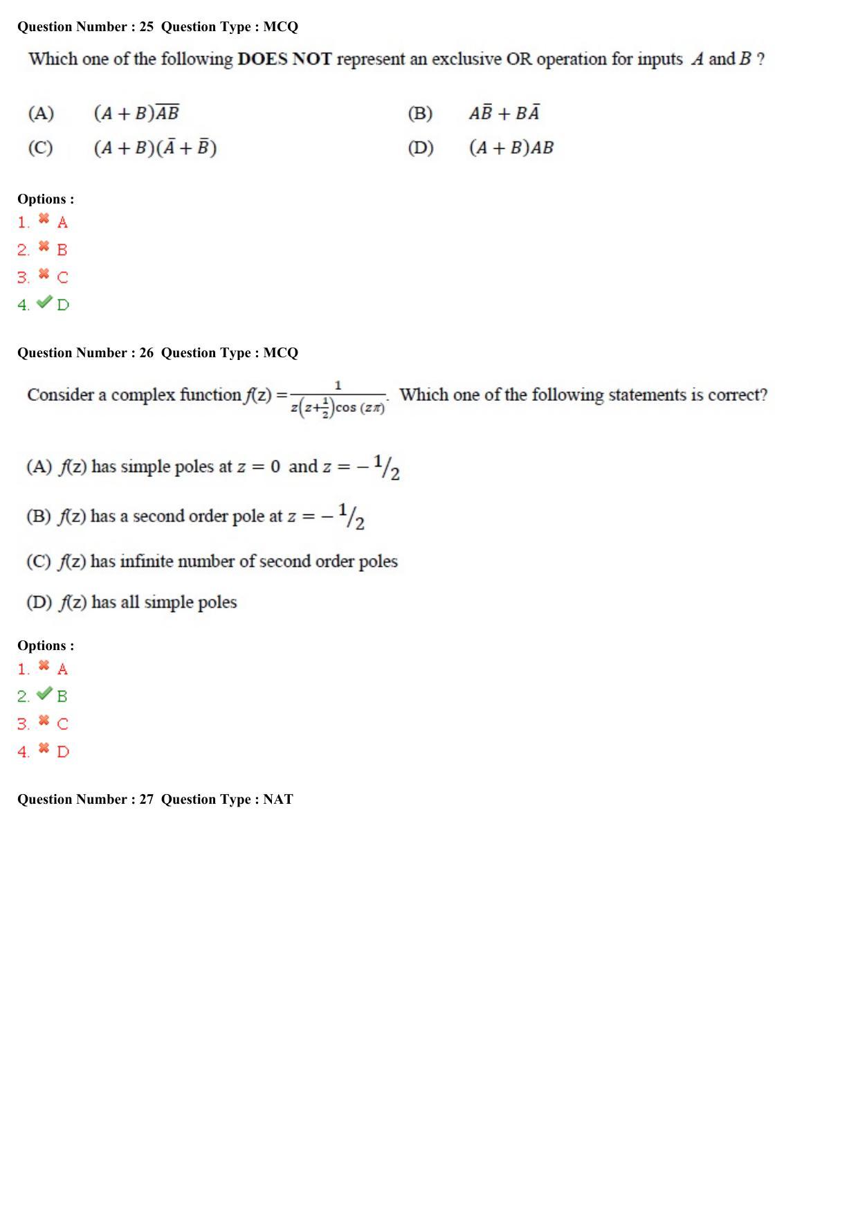 GATE 2015 Physics (PH) Question Paper with Answer Key - Page 10