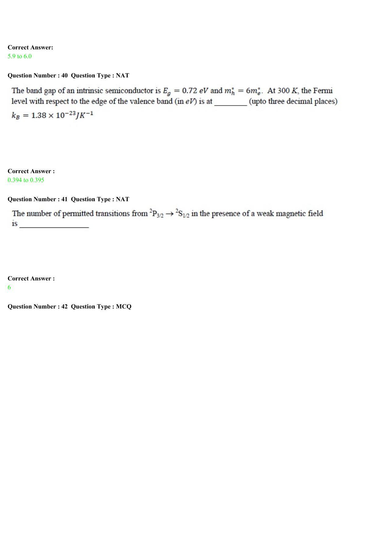 GATE 2015 Physics (PH) Question Paper with Answer Key - Page 15