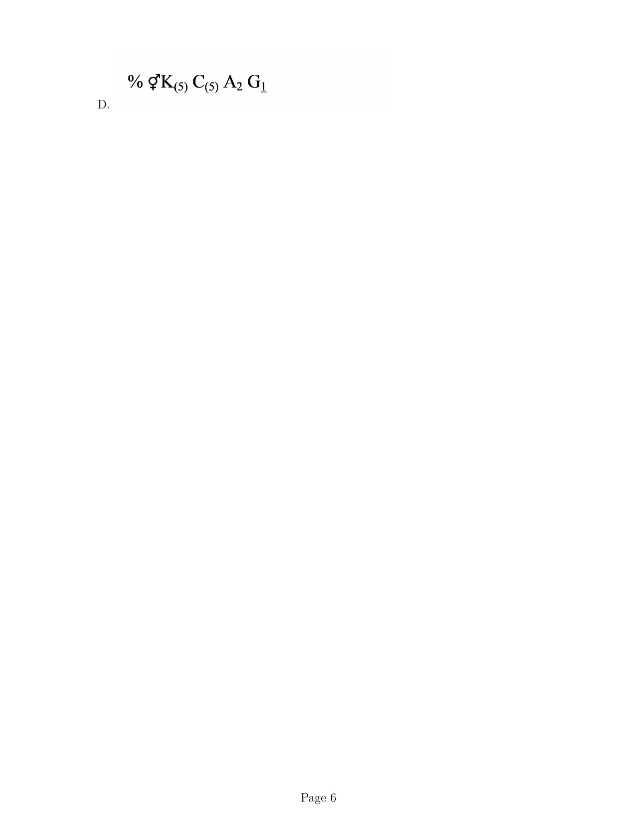IISER Aptitude Test 2021 Hindi Question Paper - Page 6