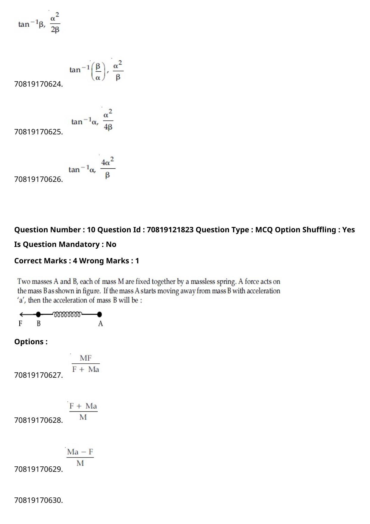 JEE Mains 2021: BTech Odiya (Shift 2) 26-02-2021 Question Paper - Page 13