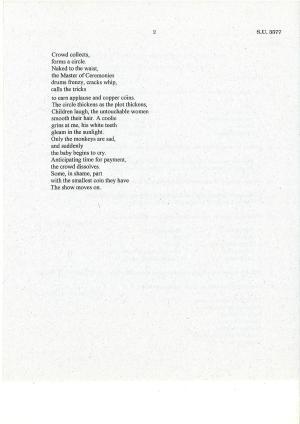 SSUS Entrance Exam English & Literature 2022 Question Paper