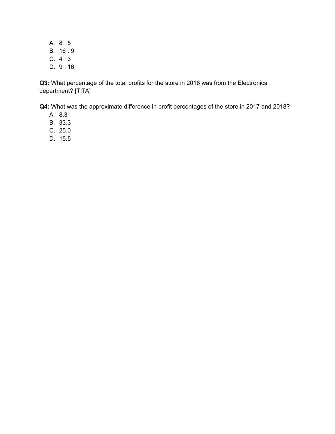 CAT 2019 CAT DILR Slot 2 Question Paper - Page 10