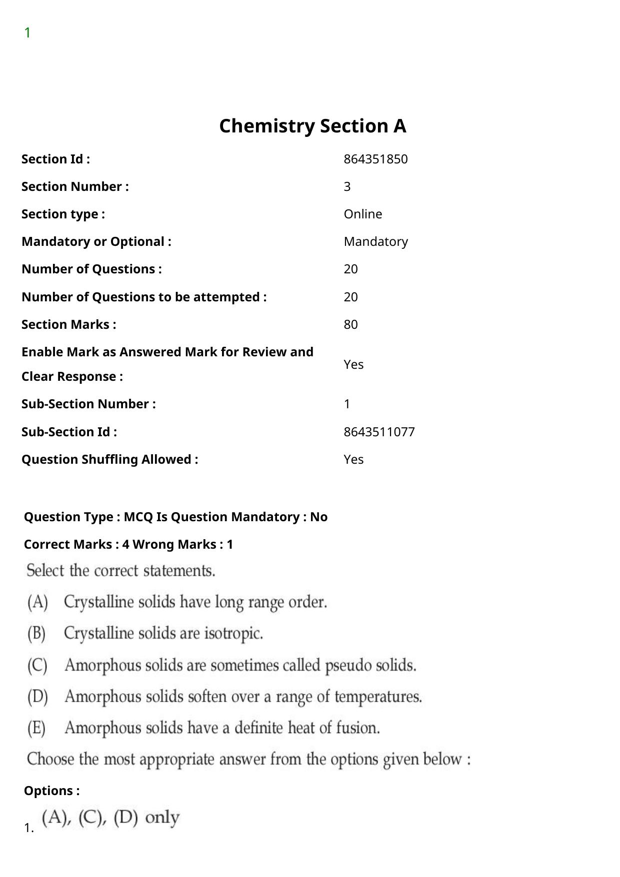 JEE Mains 2021: BTech Kannada (Shift 2) 27-07-2021 Question Paper - Page 46