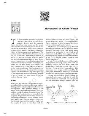 NCERT Book for Class 11 Geography (Part-I) Chapter 14 Movements of Ocean Water