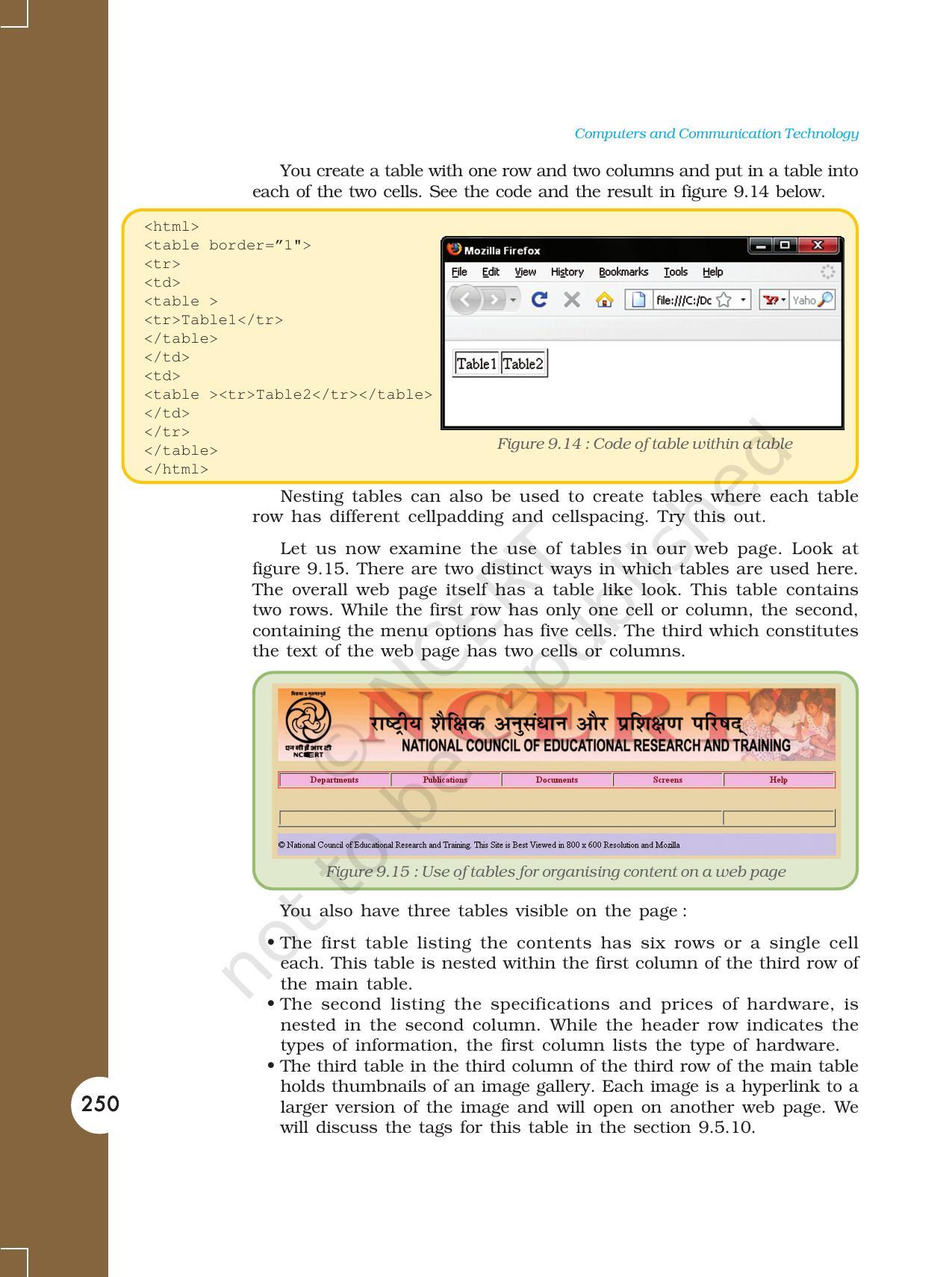 Ncert Book For Class 11 Computers Chapter 9 Web Page Designing Using Html