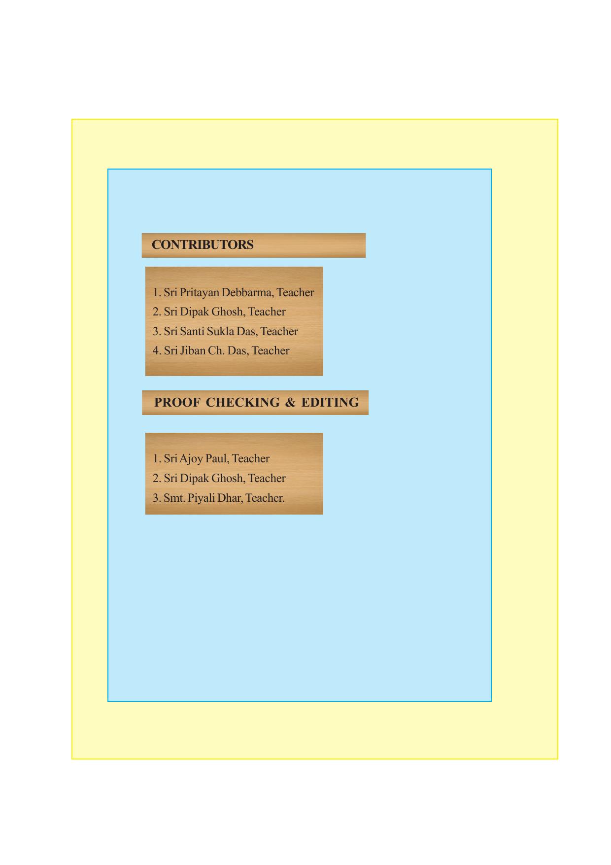 Tripura Board Class 11 Political Science English Version Workbooks - Page 4