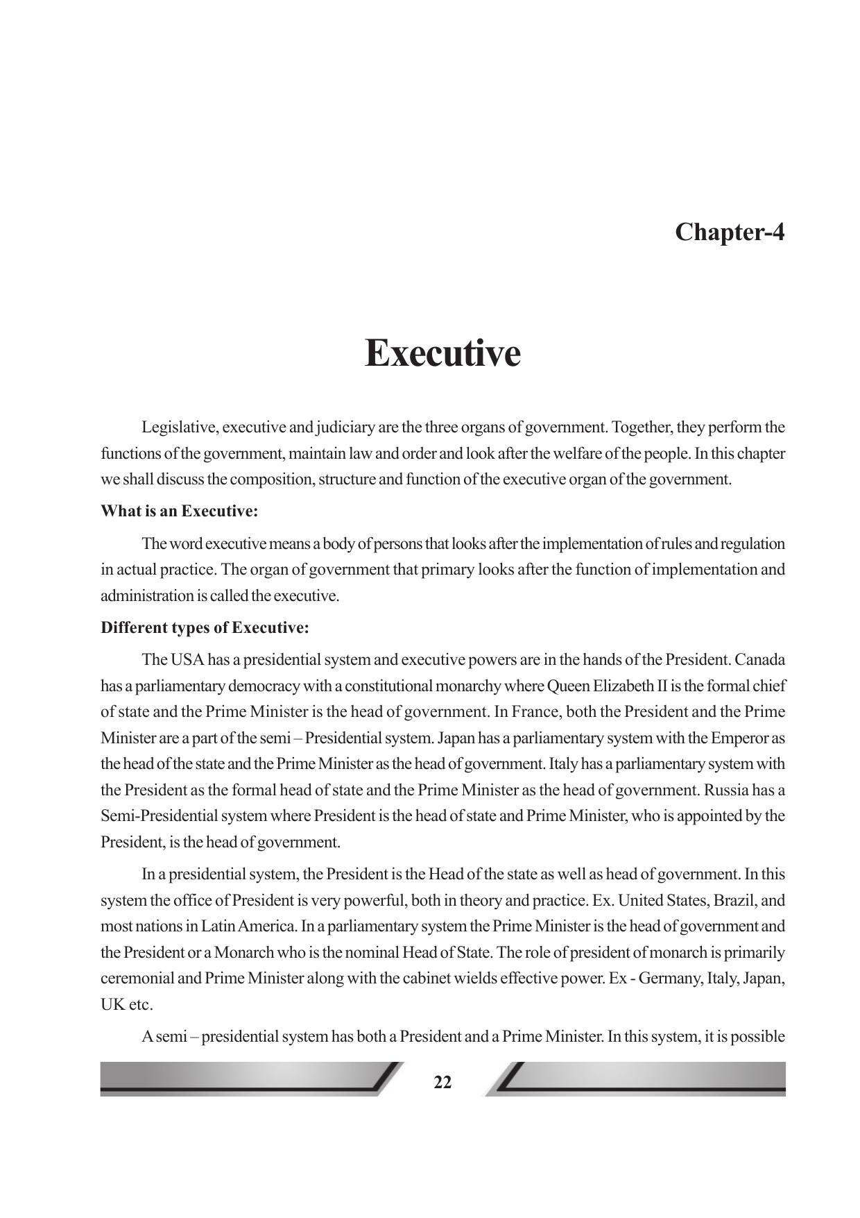 Tripura Board Class 11 Political Science English Version Workbooks - Page 22