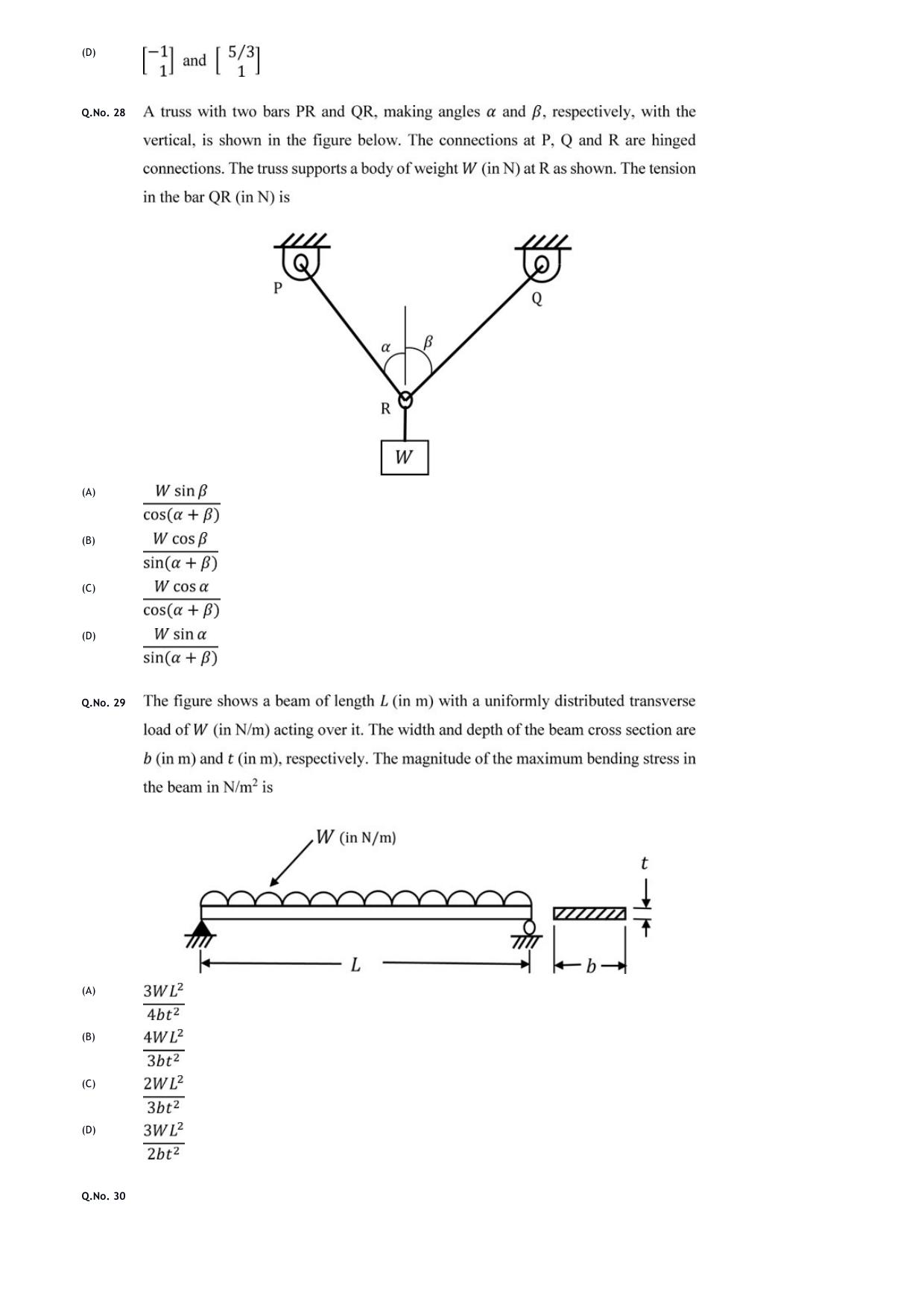 GATE 2020 Production and Industrial Engineering (PI) Question Paper - Page 9