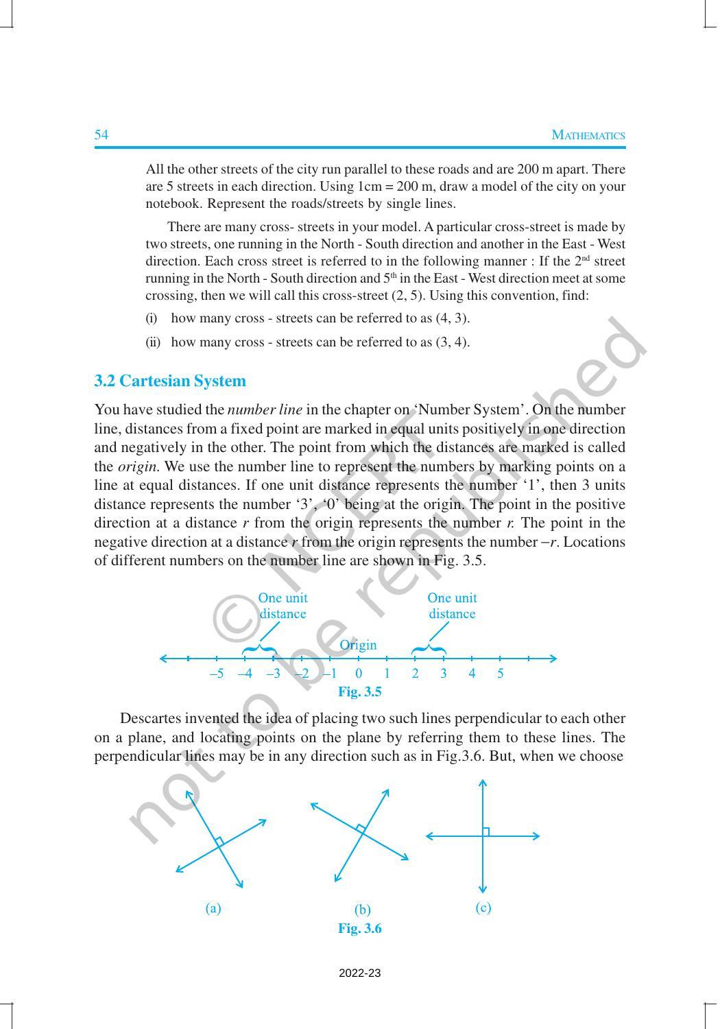 NCERT Book for Class 9 Maths Chapter 3 Coordinate Geometry - Page 4