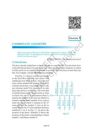 NCERT Book for Class 9 Maths Chapter 3 Coordinate Geometry