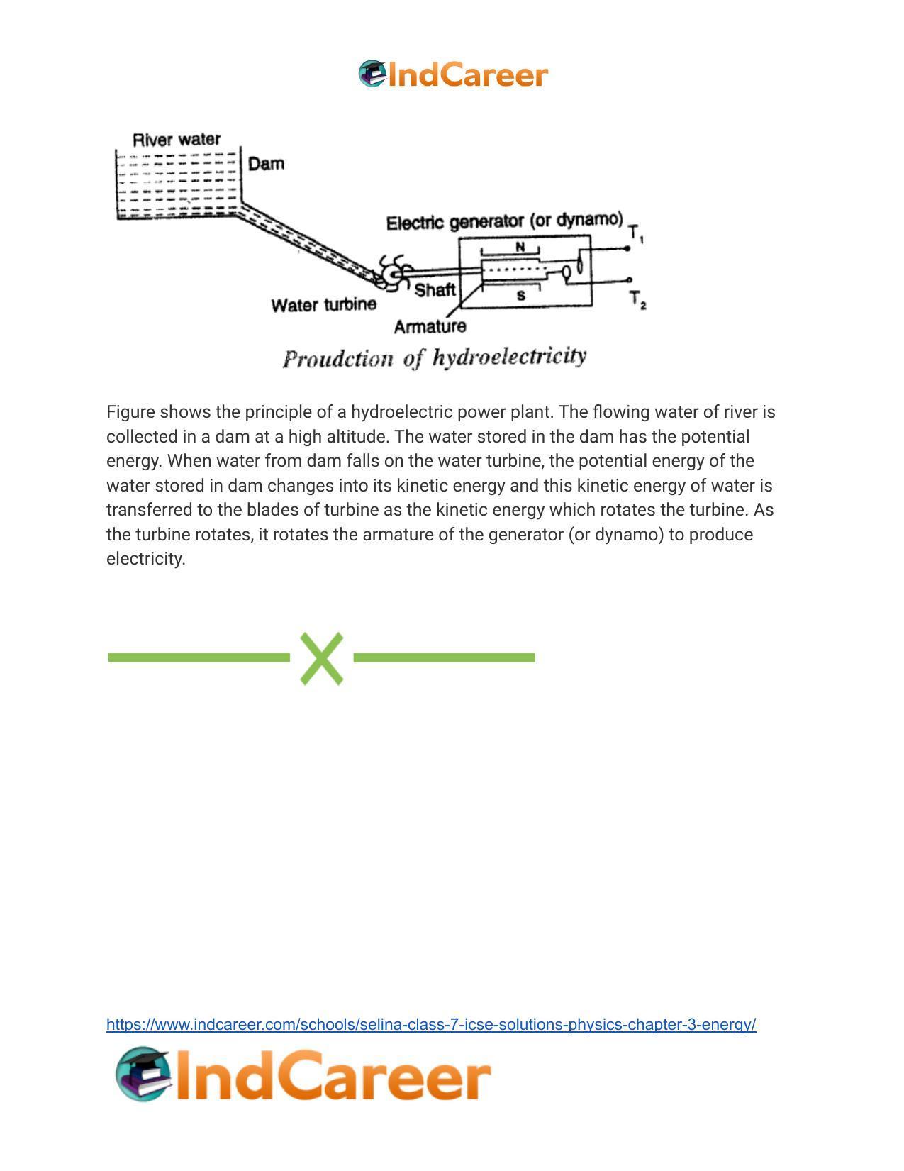 Selina Class 7 ICSE Solutions Physics : Chapter 3- Energy - Page 17