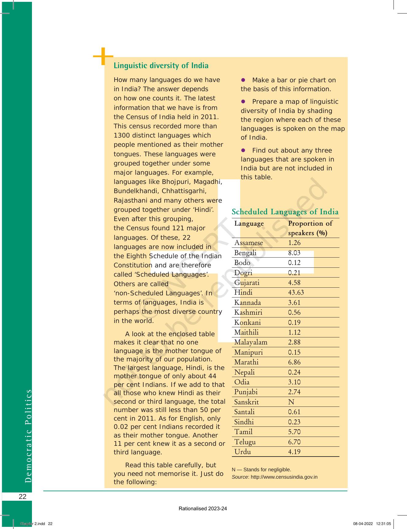 NCERT Book for Class 10 Political Science Chapter 2 Federalism - Page 10