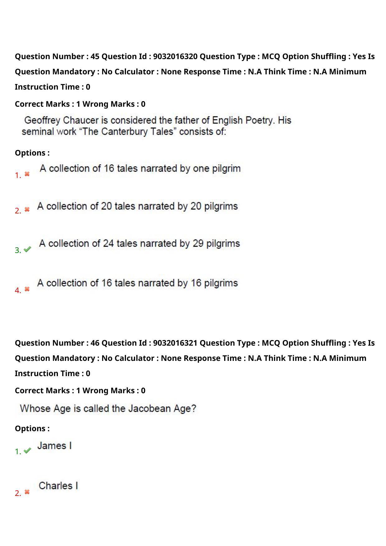 TS CPGET 2022 M.A English Question Paper with Answer Key - Page 33