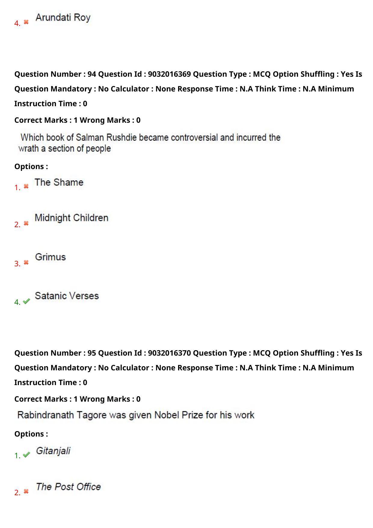 TS CPGET 2022 M.A English Question Paper with Answer Key - Page 62