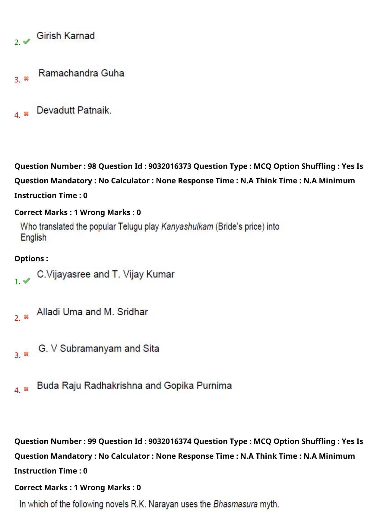 TS CPGET 2022 M.A English Question Paper with Answer Key - Page 64