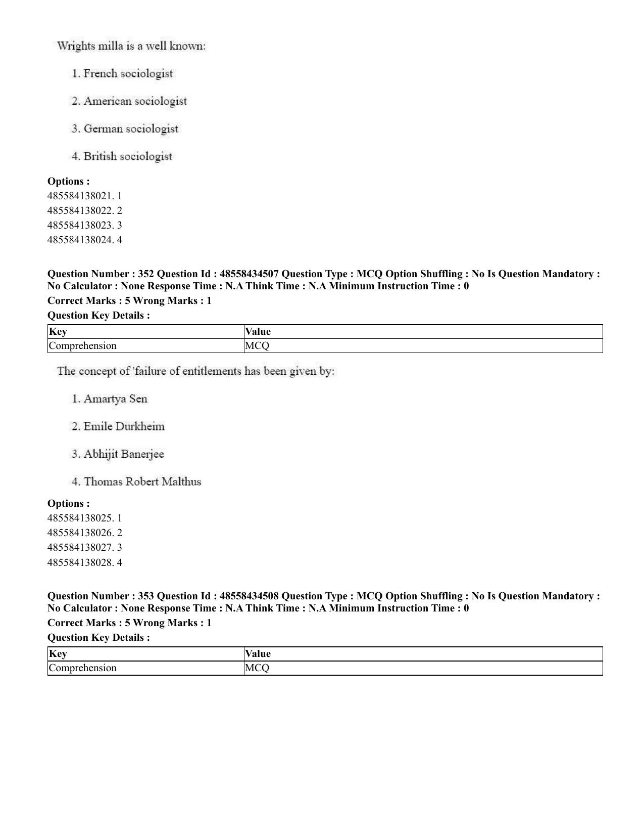 CUET 2023 English Malayalam Shift 3 Question Paper - 18 June 2023 - Page 314