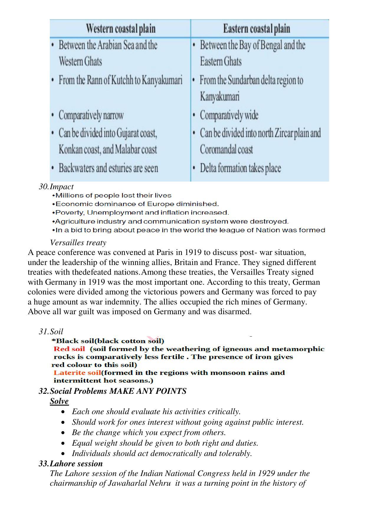 Kerala SSLC 2022 Social Science Answer Key (EM) (Model) - Page 4