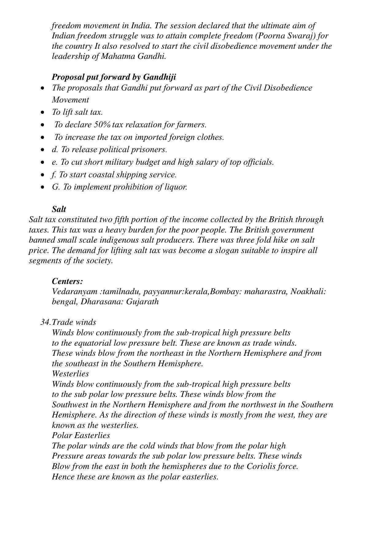 Kerala SSLC 2022 Social Science Answer Key (EM) (Model) - Page 5
