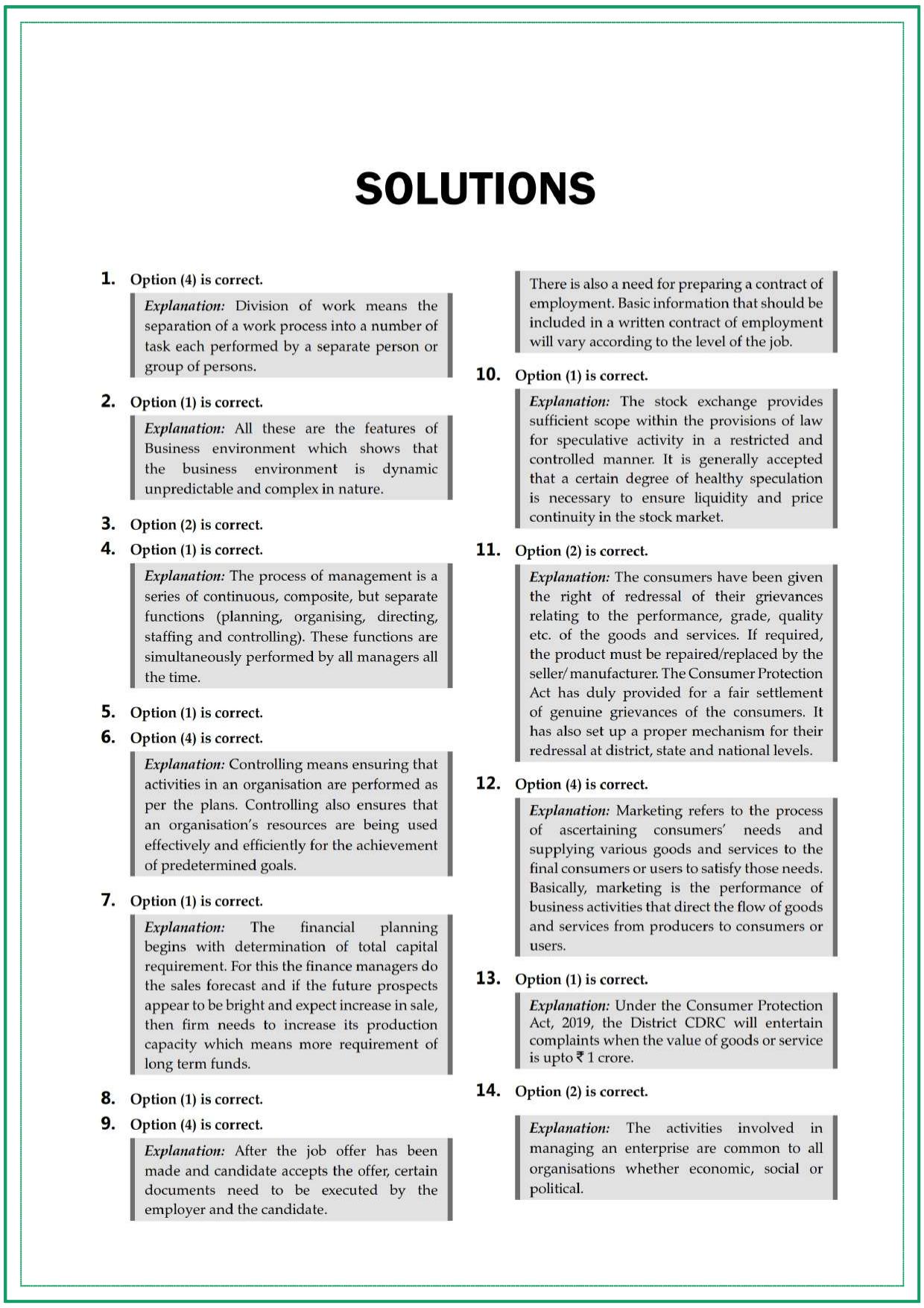CUET UG Business Studies Sample Paper 3 - Page 6