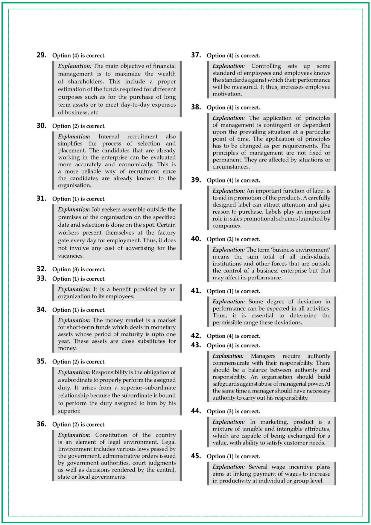 CUET UG Business Studies Sample Paper 3 - Page 8