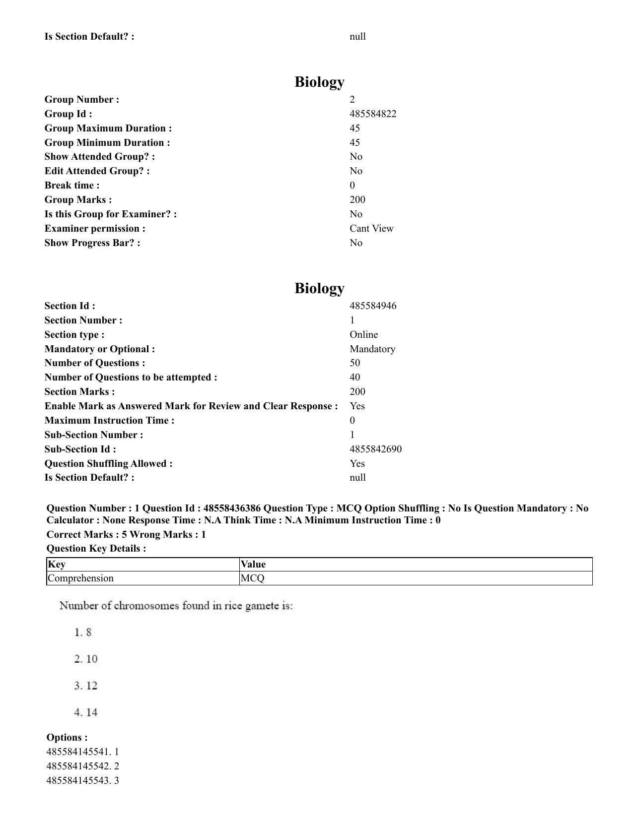 CUET 2023 English Urdu Shift 3 Question Papers - 22 June 2023 - Page 2