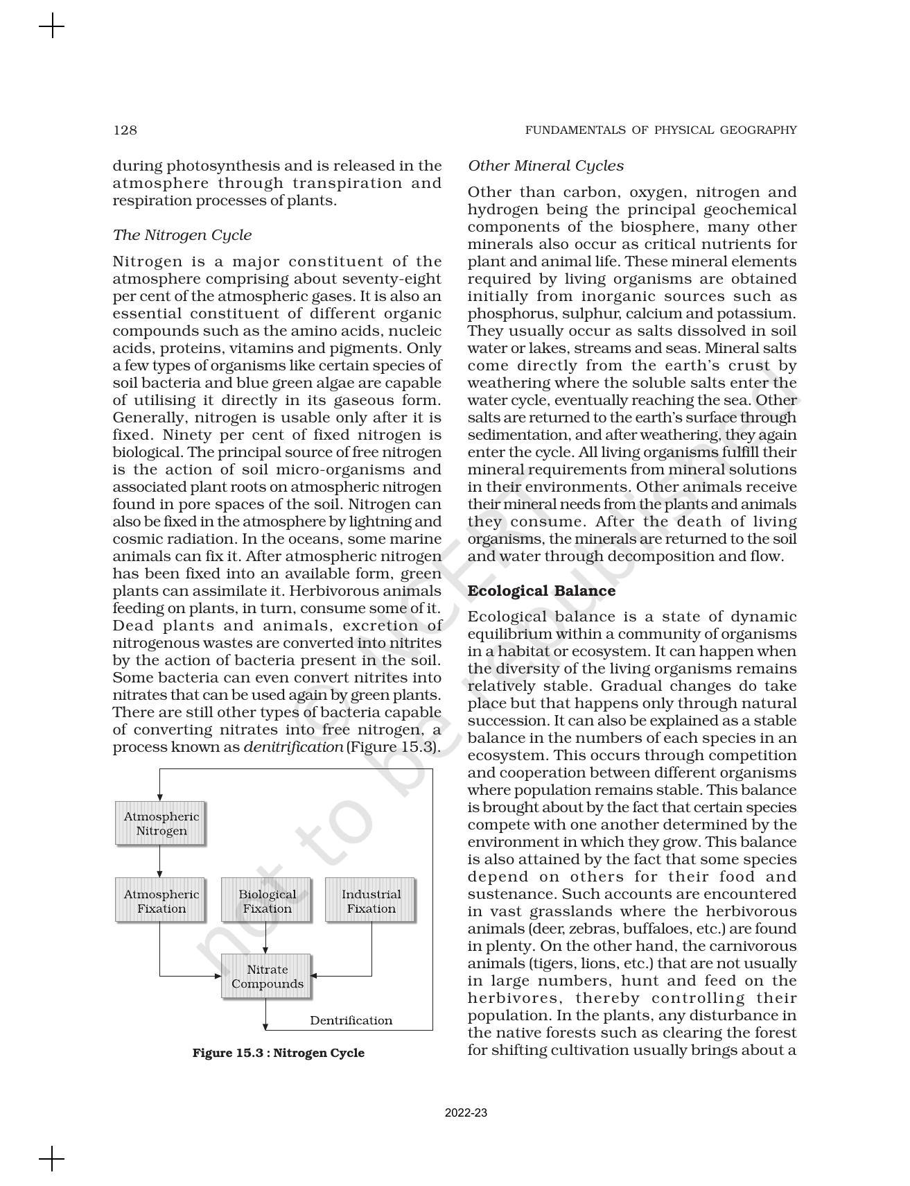 NCERT Book for Class 11 Geography (Part-I) Chapter 15 Life on the Earth - Page 7