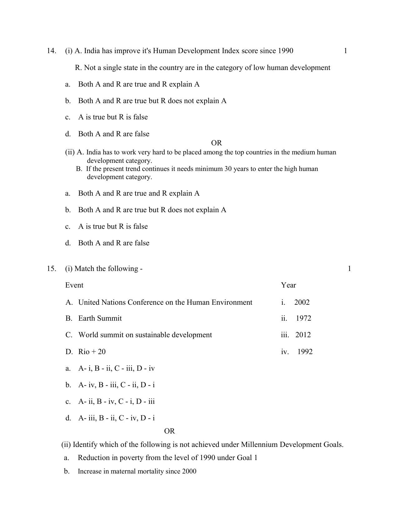 NIOS Class 12 Geography (New) Sample Paper - Page 5