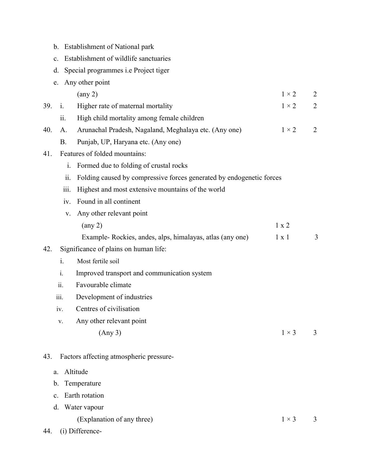 NIOS Class 12 Geography (New) Sample Paper - Page 18