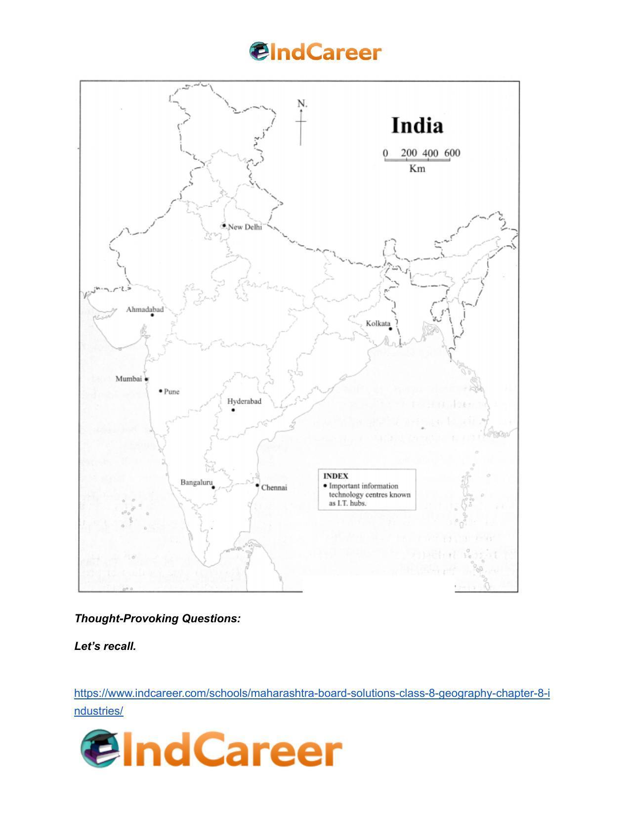 Maharashtra Board Solutions Class 8-Geography: Chapter 8- Industries - Page 17