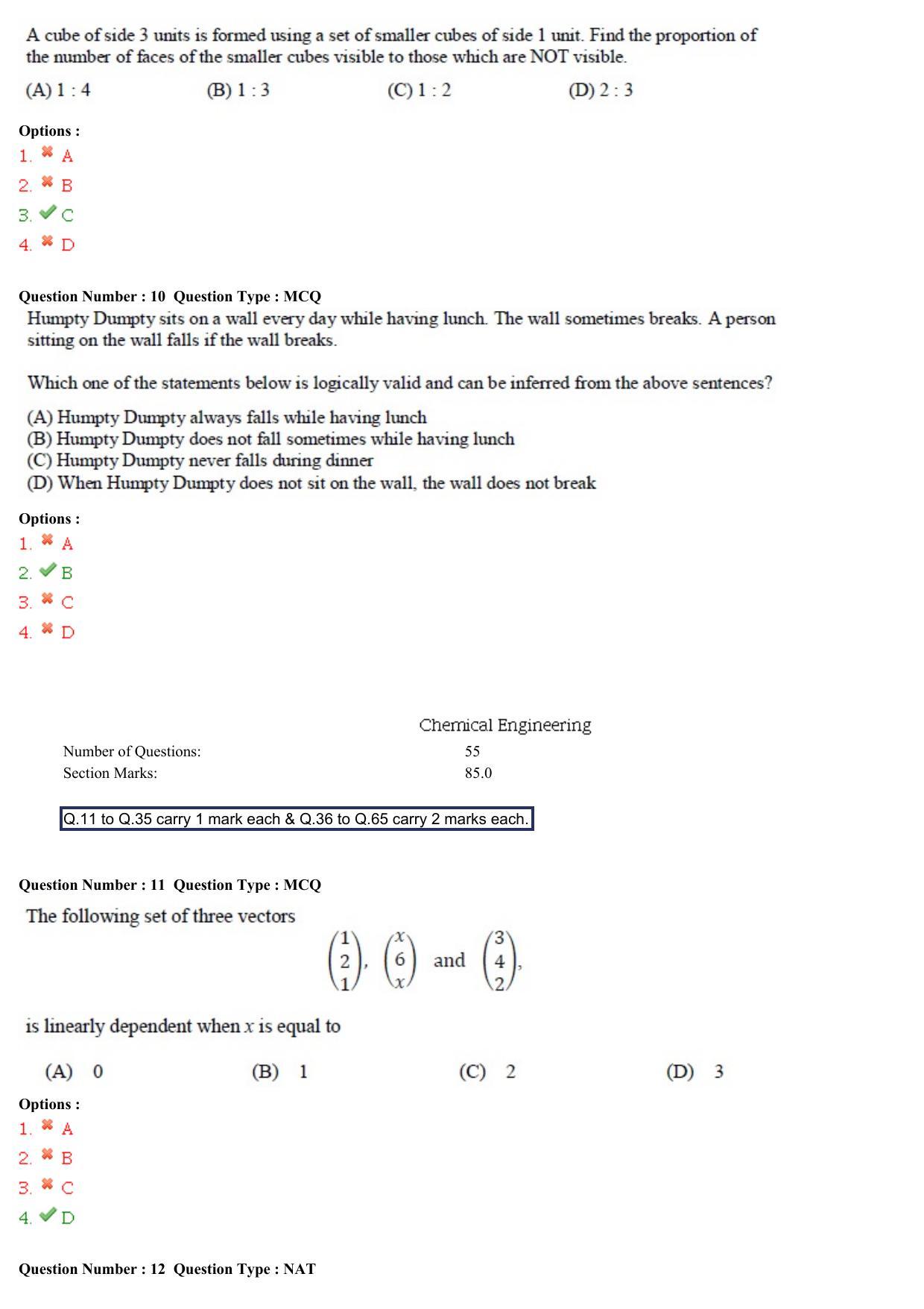 GATE 2015 Chemical Engineering (CH) Question Paper with Answer Key - Page 4