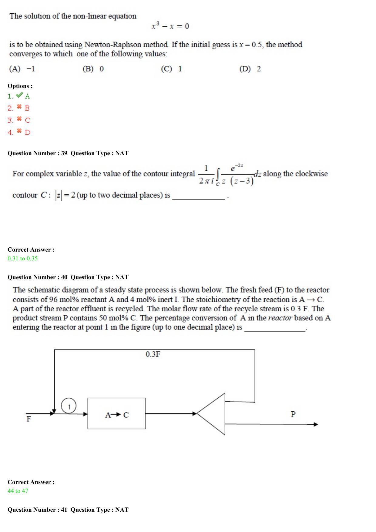 GATE 2015 Chemical Engineering (CH) Question Paper with Answer Key - Page 14