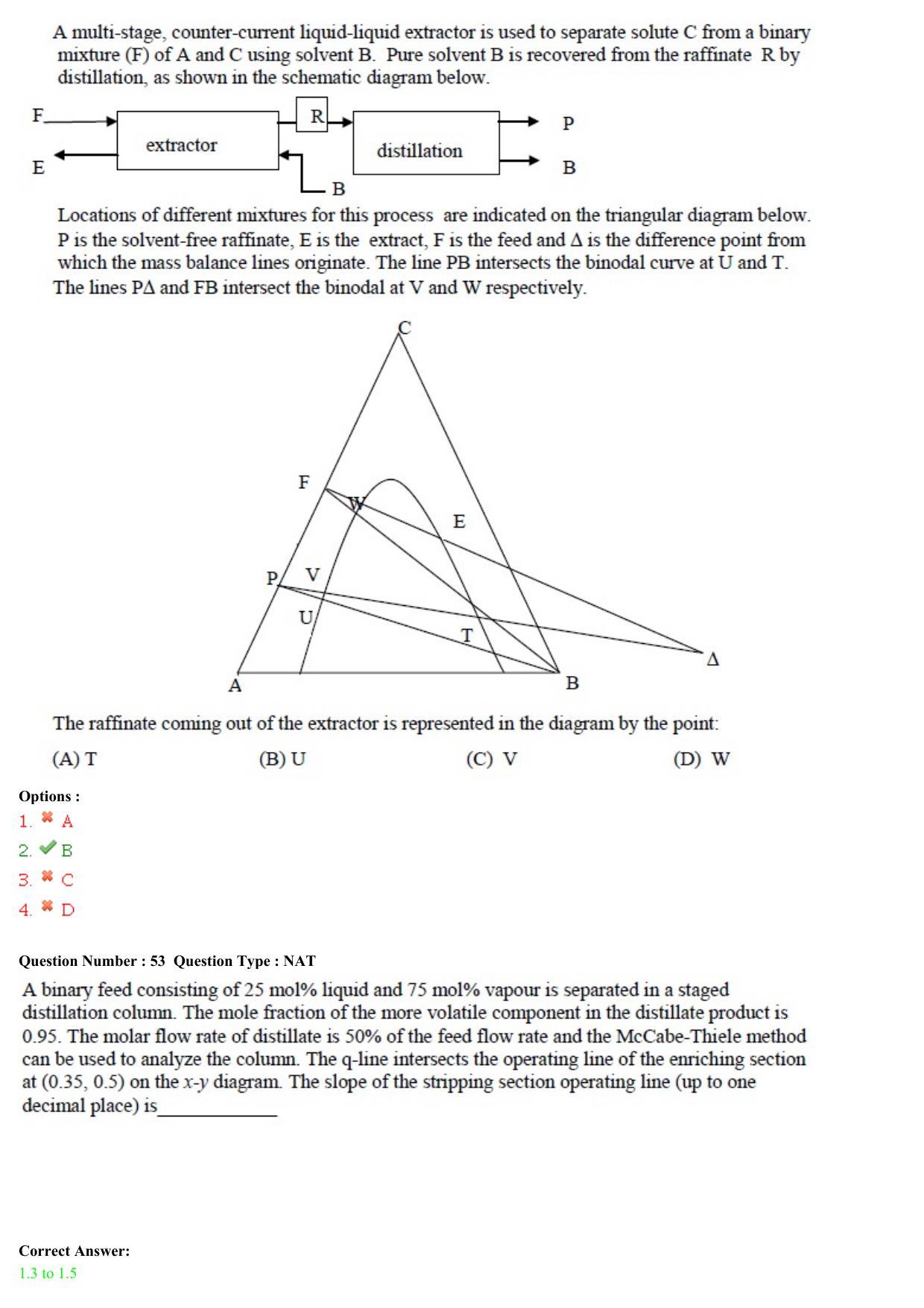GATE 2015 Chemical Engineering (CH) Question Paper with Answer Key - Page 21