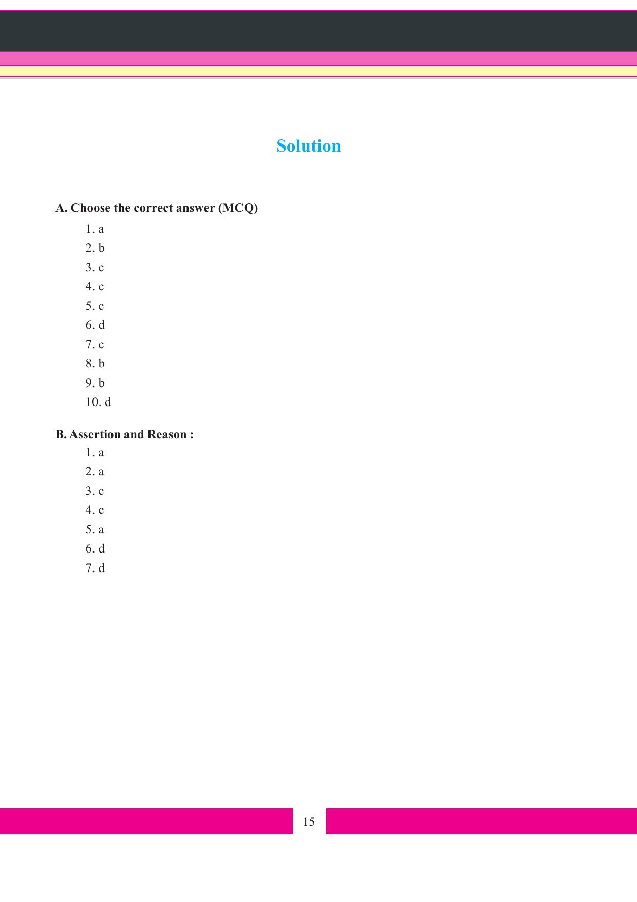 Tripura Board Class 11 Chemistry English Version Workbooks - Page 21