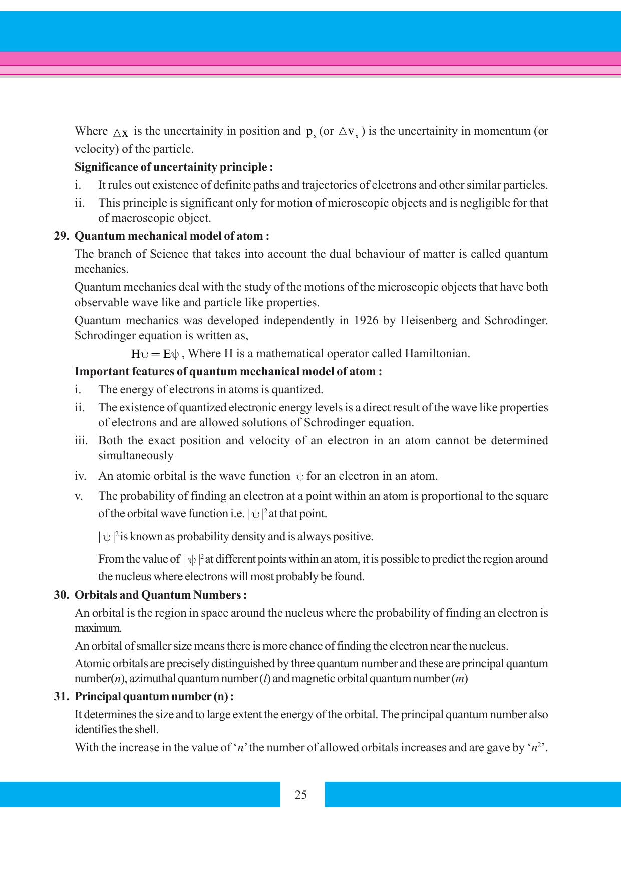 Tripura Board Class 11 Chemistry English Version Workbooks - Page 31