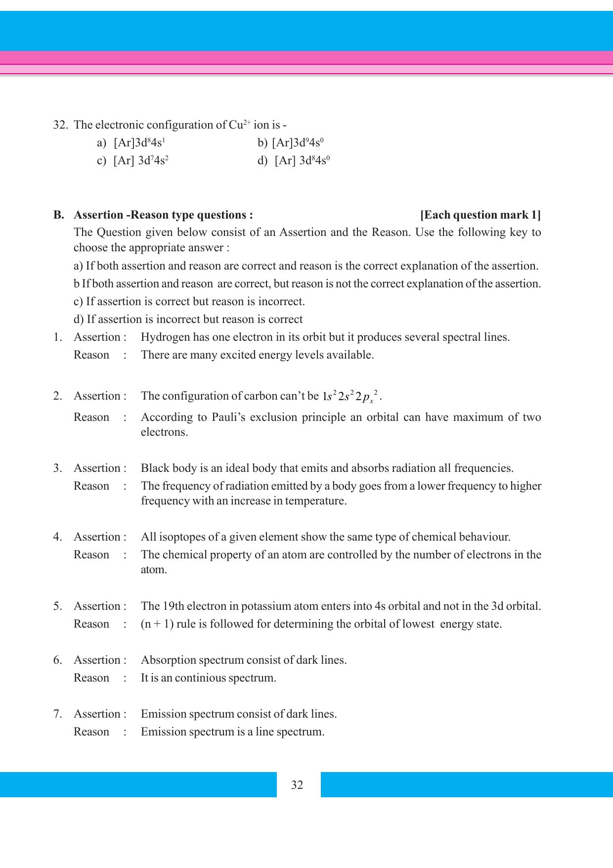 Tripura Board Class 11 Chemistry English Version Workbooks - Page 38