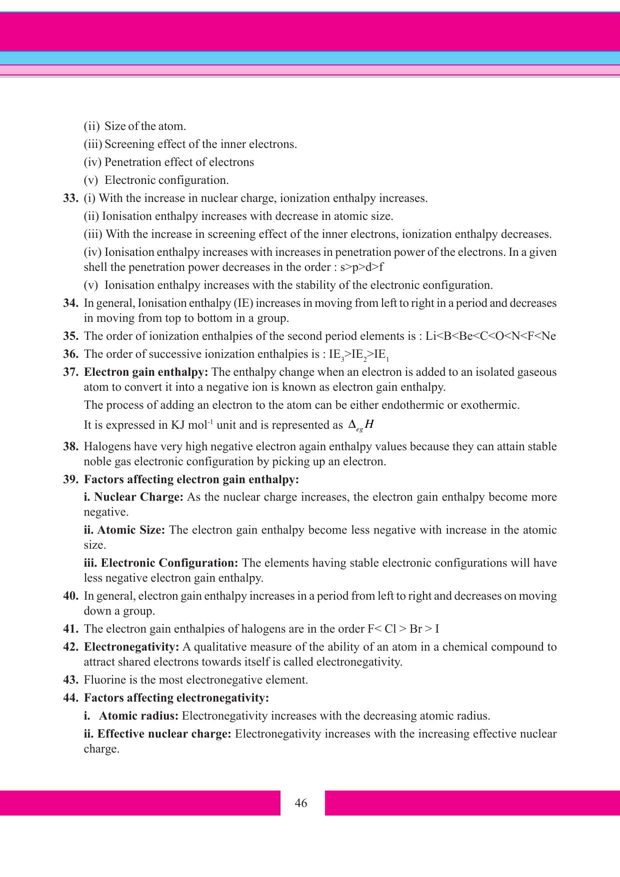 Tripura Board Class 11 Chemistry English Version Workbooks - Page 52