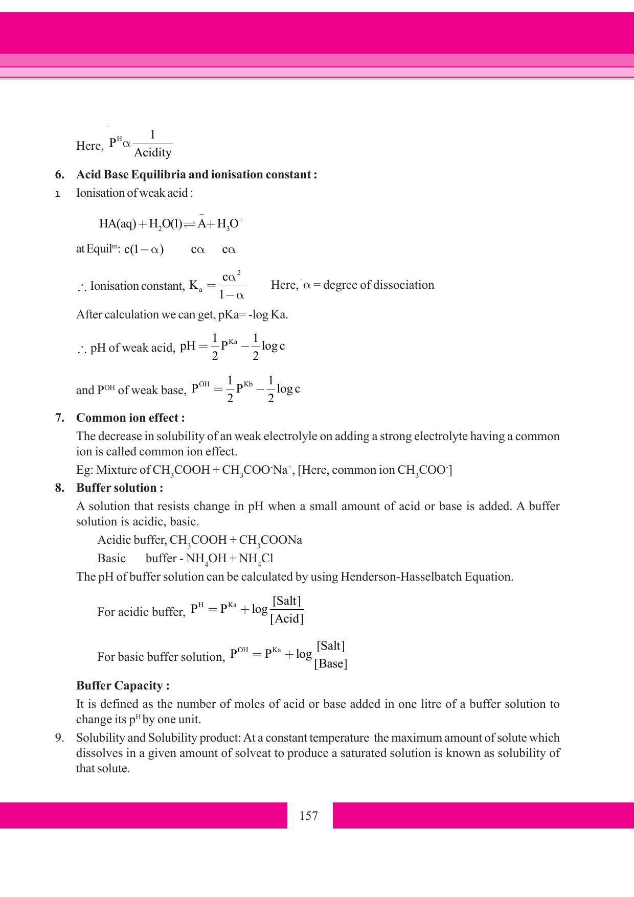 Tripura Board Class 11 Chemistry English Version Workbooks - Page 163