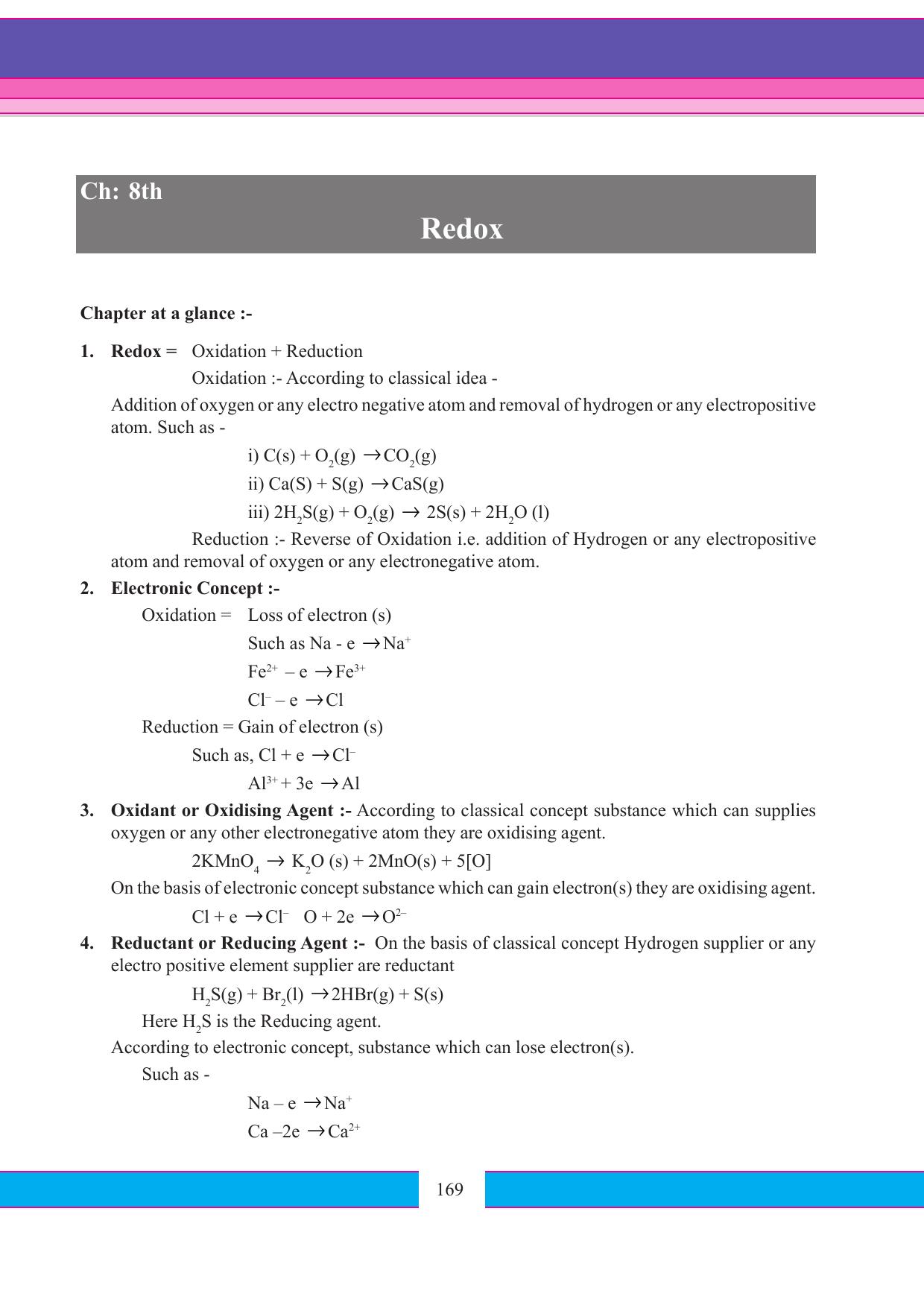 Tripura Board Class 11 Chemistry English Version Workbooks - Page 175