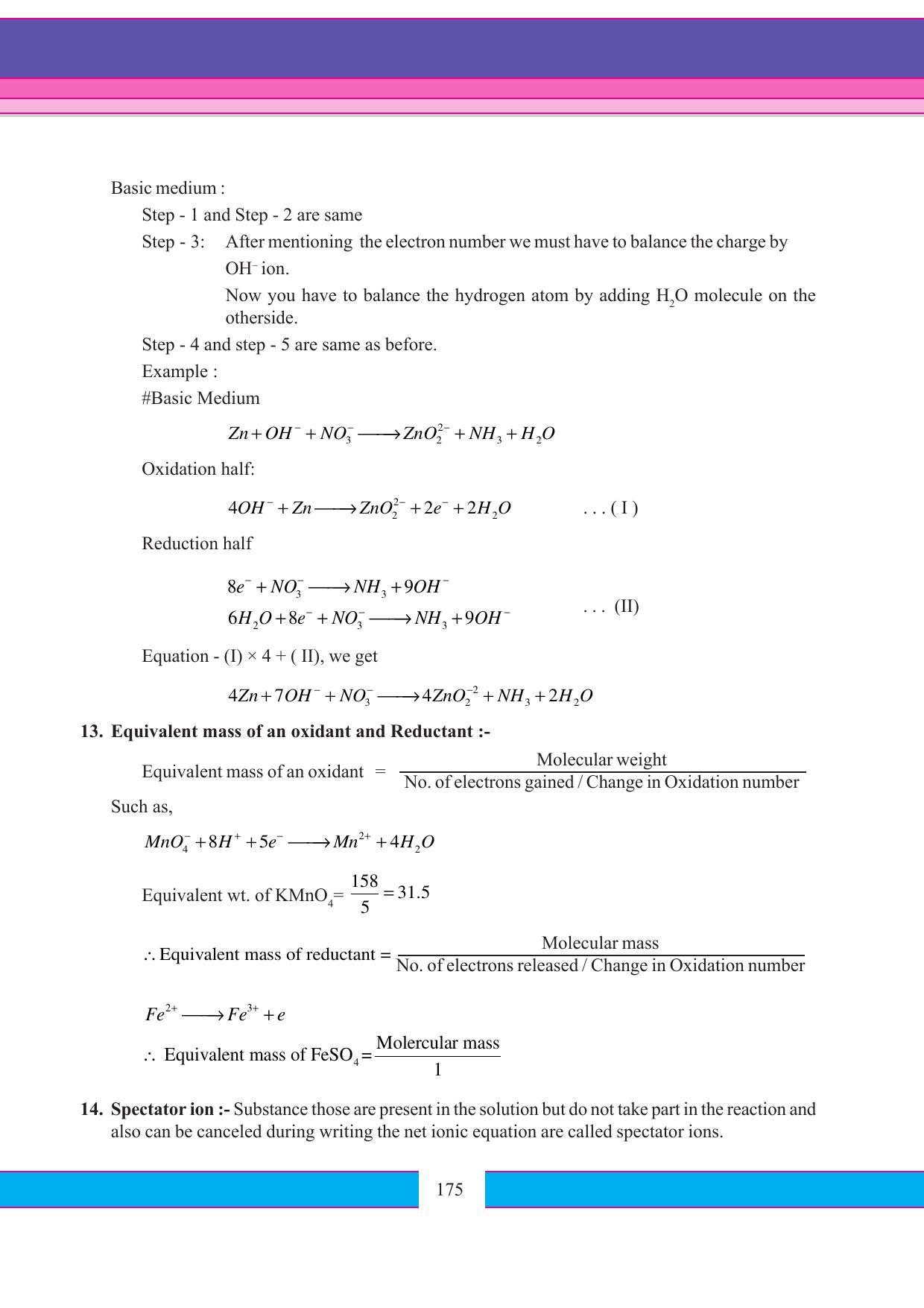 Tripura Board Class 11 Chemistry English Version Workbooks - Page 181