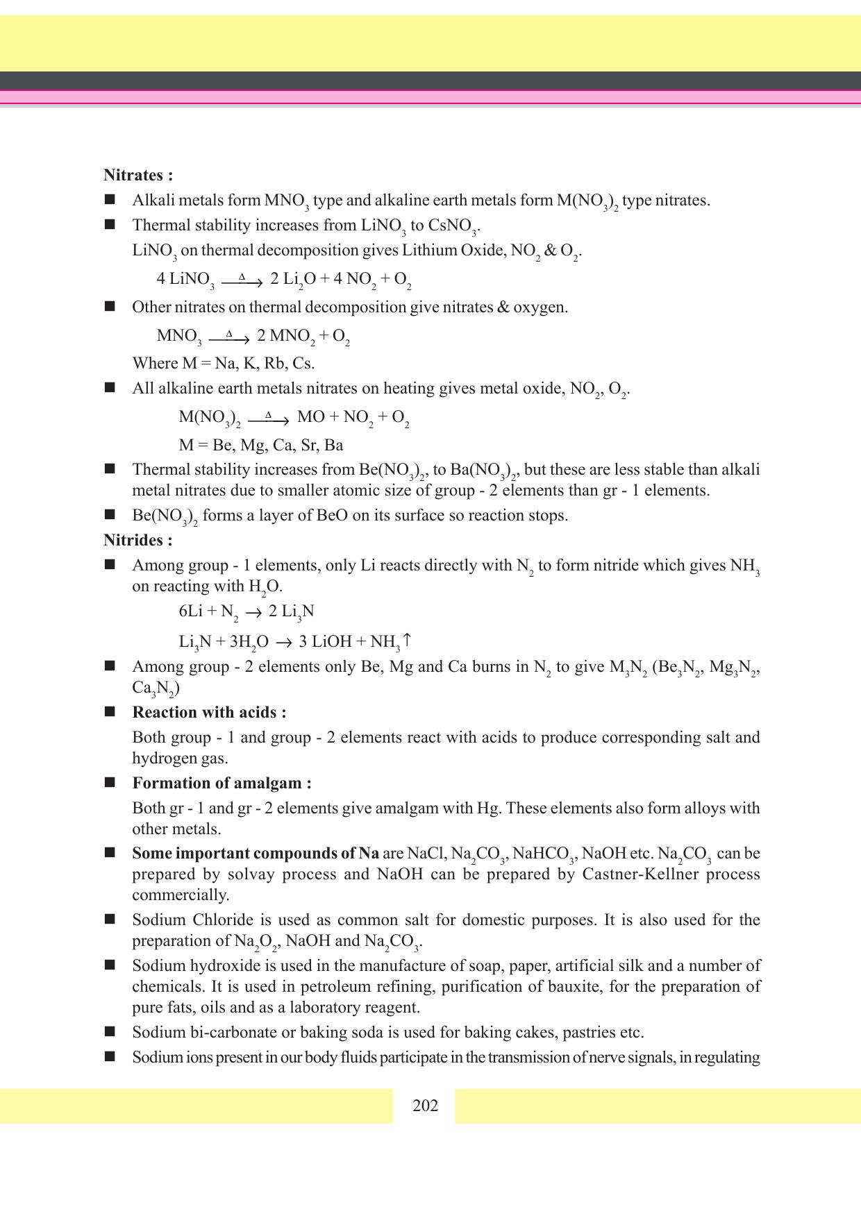 Tripura Board Class 11 Chemistry English Version Workbooks - Page 208