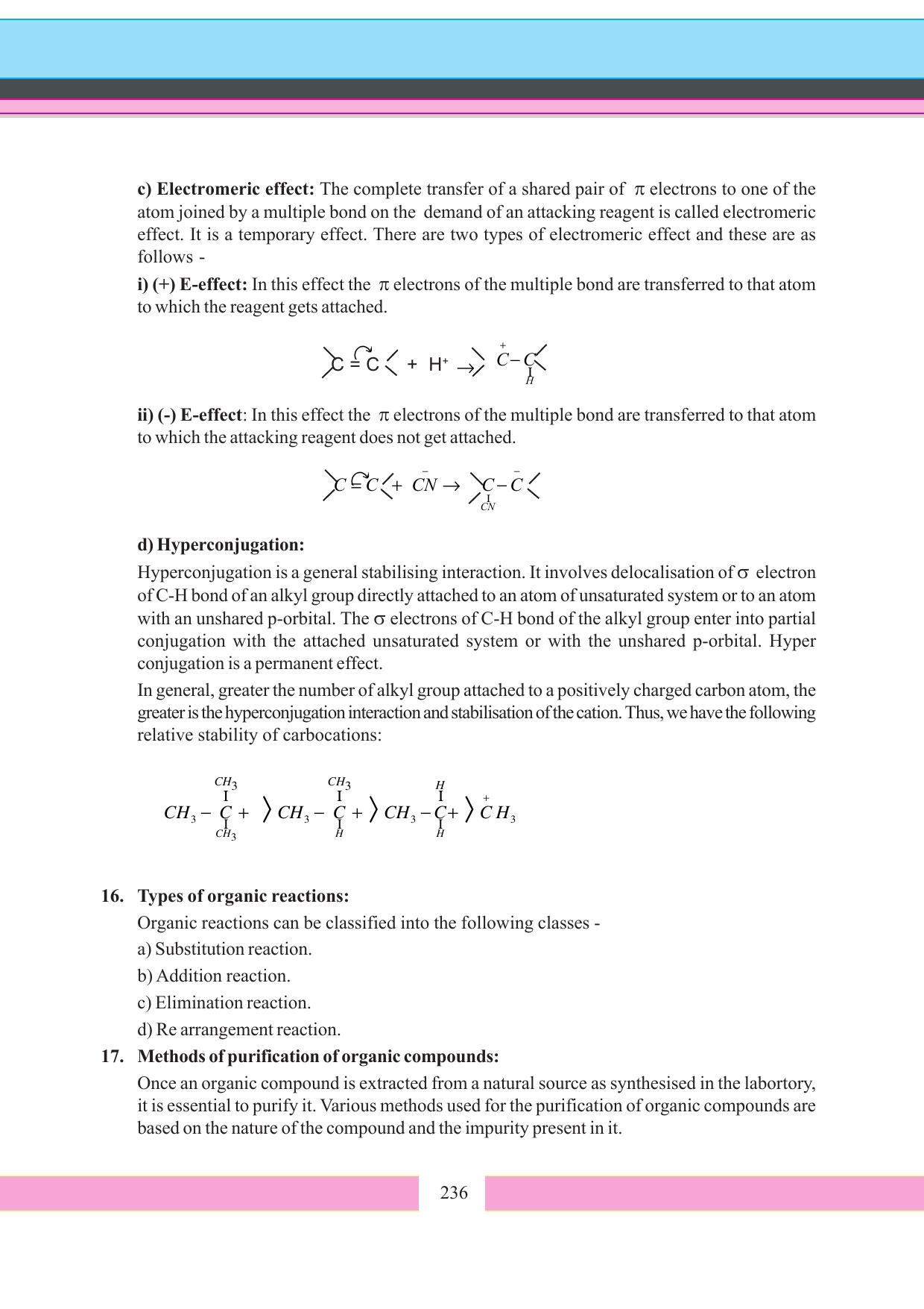 Tripura Board Class 11 Chemistry English Version Workbooks - Page 242