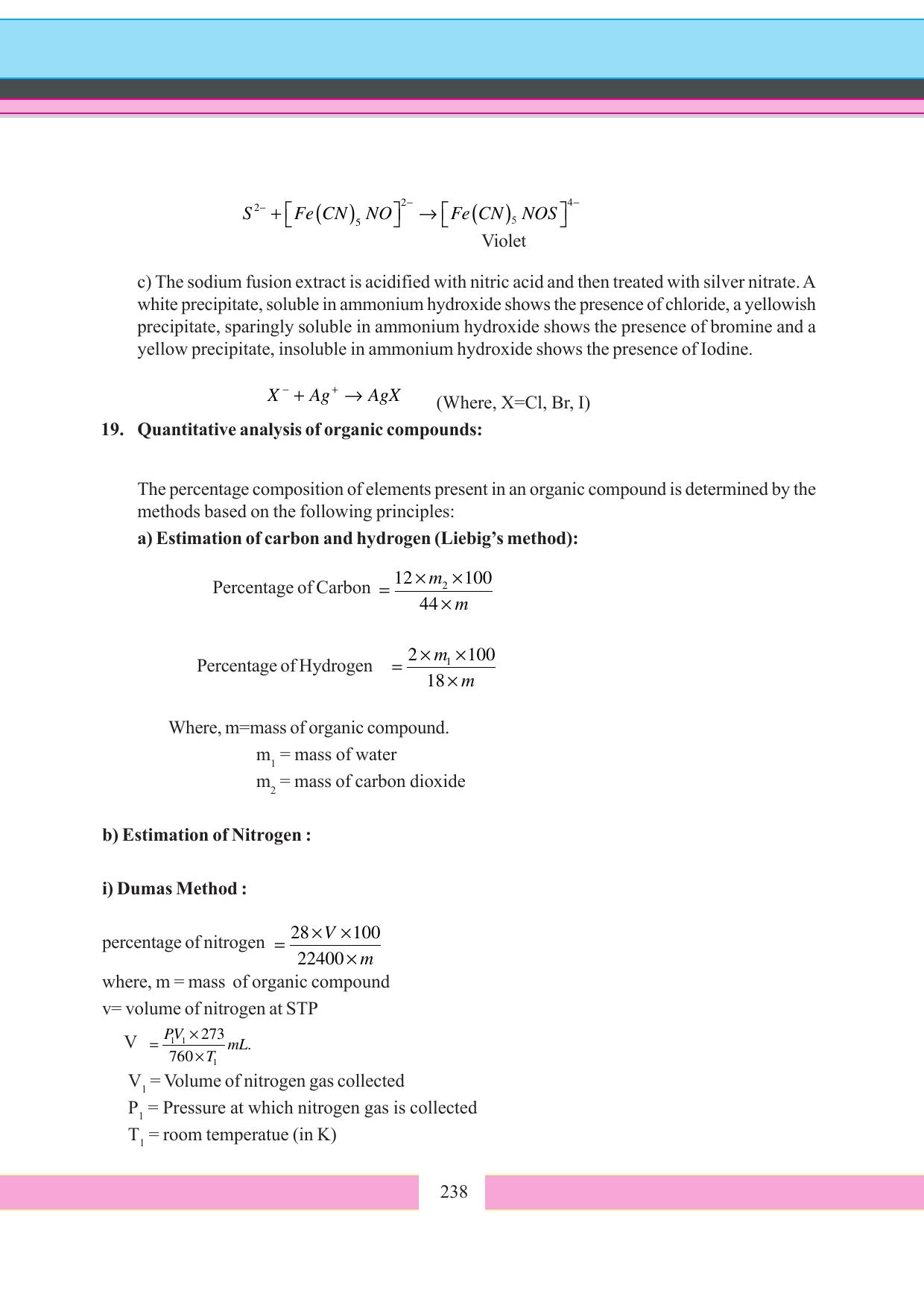 Tripura Board Class 11 Chemistry English Version Workbooks - Page 244