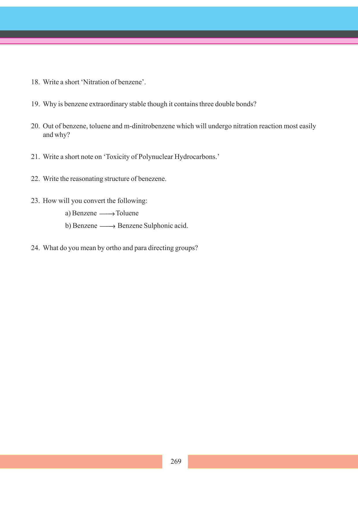 Tripura Board Class 11 Chemistry English Version Workbooks - Page 275