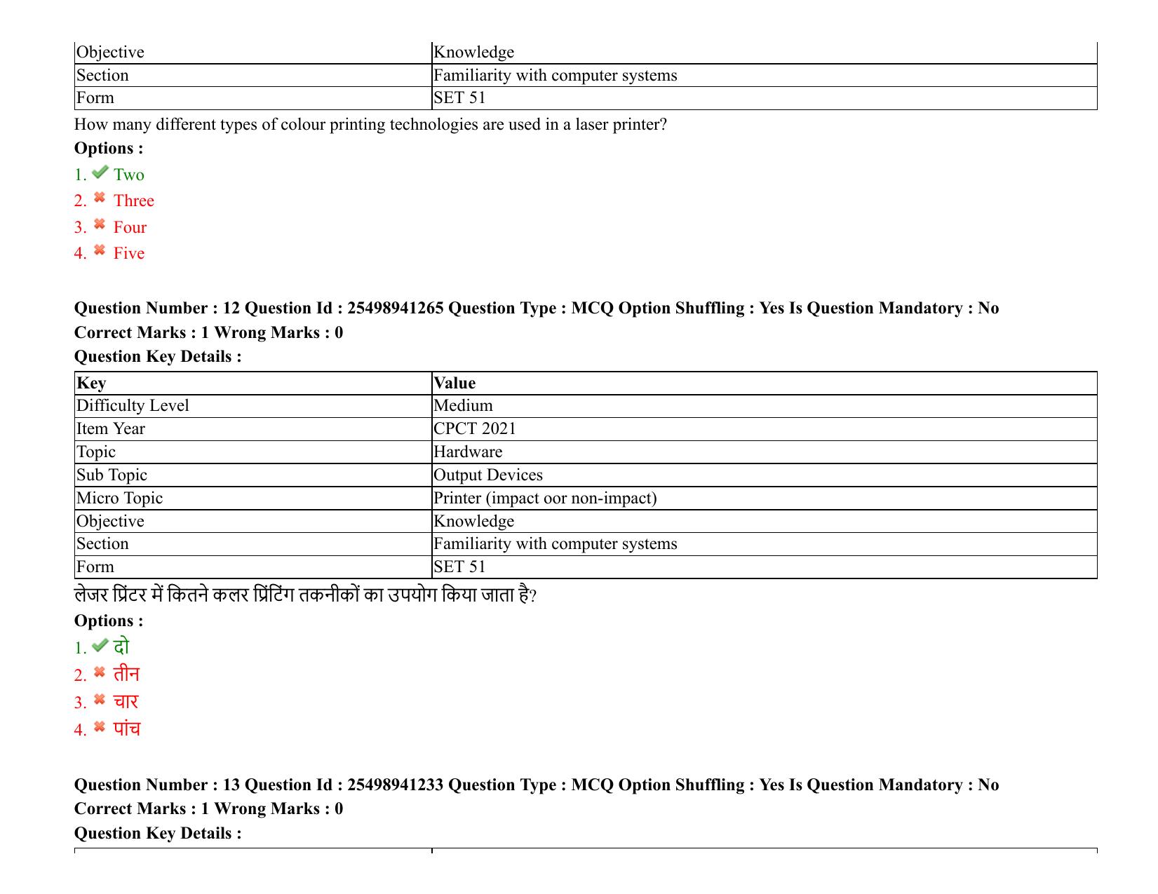 MP CPCT 08 August 2021 Question Paper English Shift 1 - Page 16