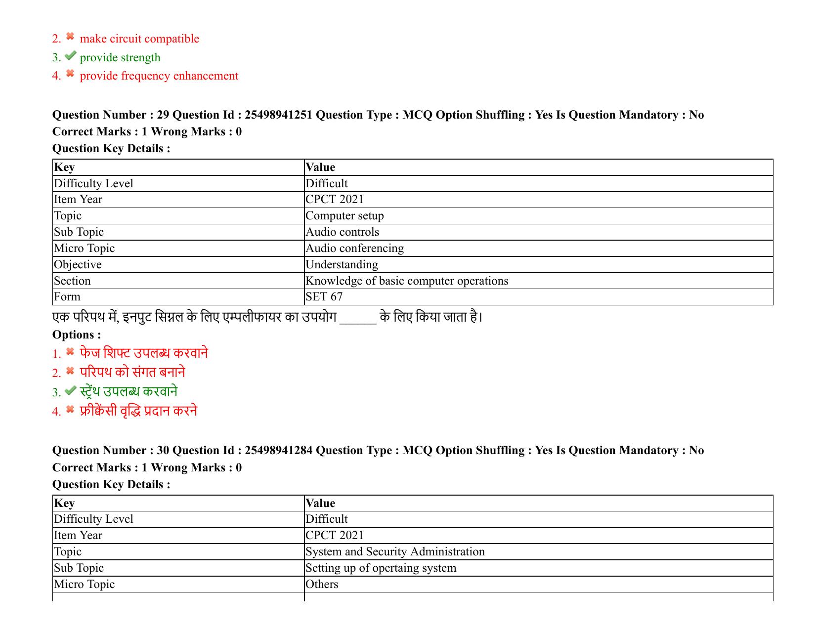 MP CPCT 08 August 2021 Question Paper English Shift 1 - Page 36