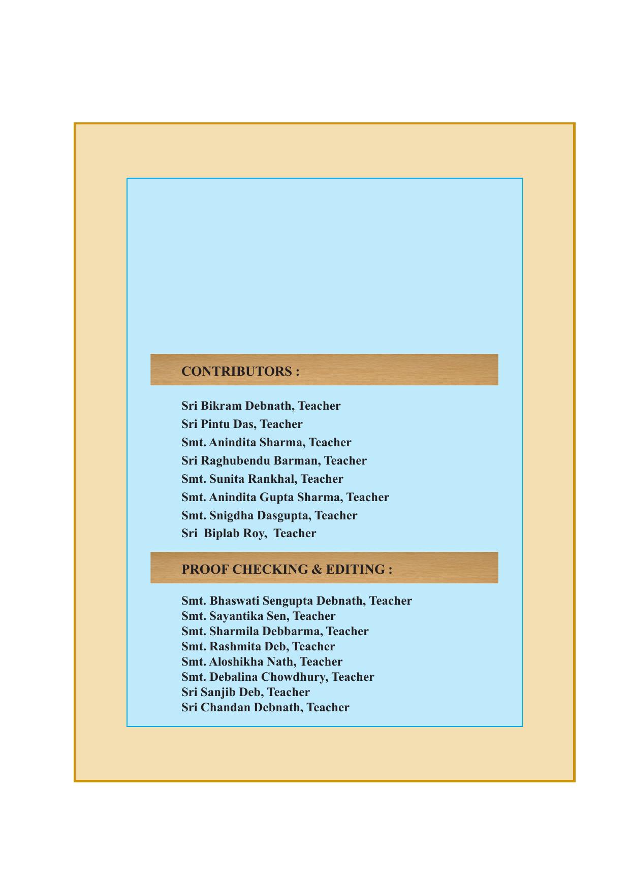 Tripura Board Class 10 Social Science English Version Workbooks - Page 4