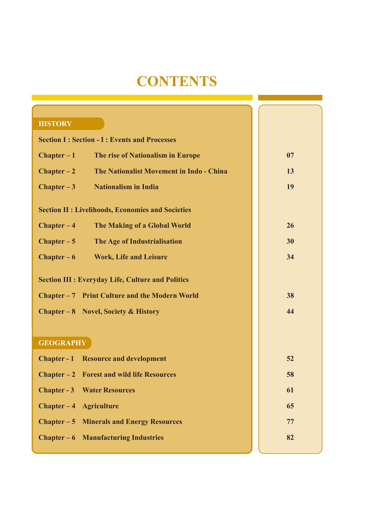Tripura Board Class 10 Social Science English Version Workbooks - Page 5